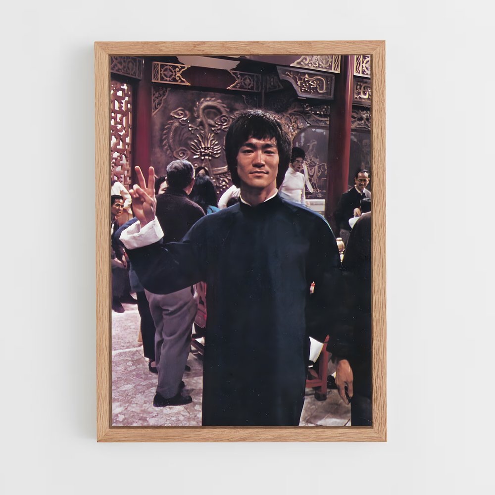 Poster Bruce lee – affiche Kung Fu (vue 4)
